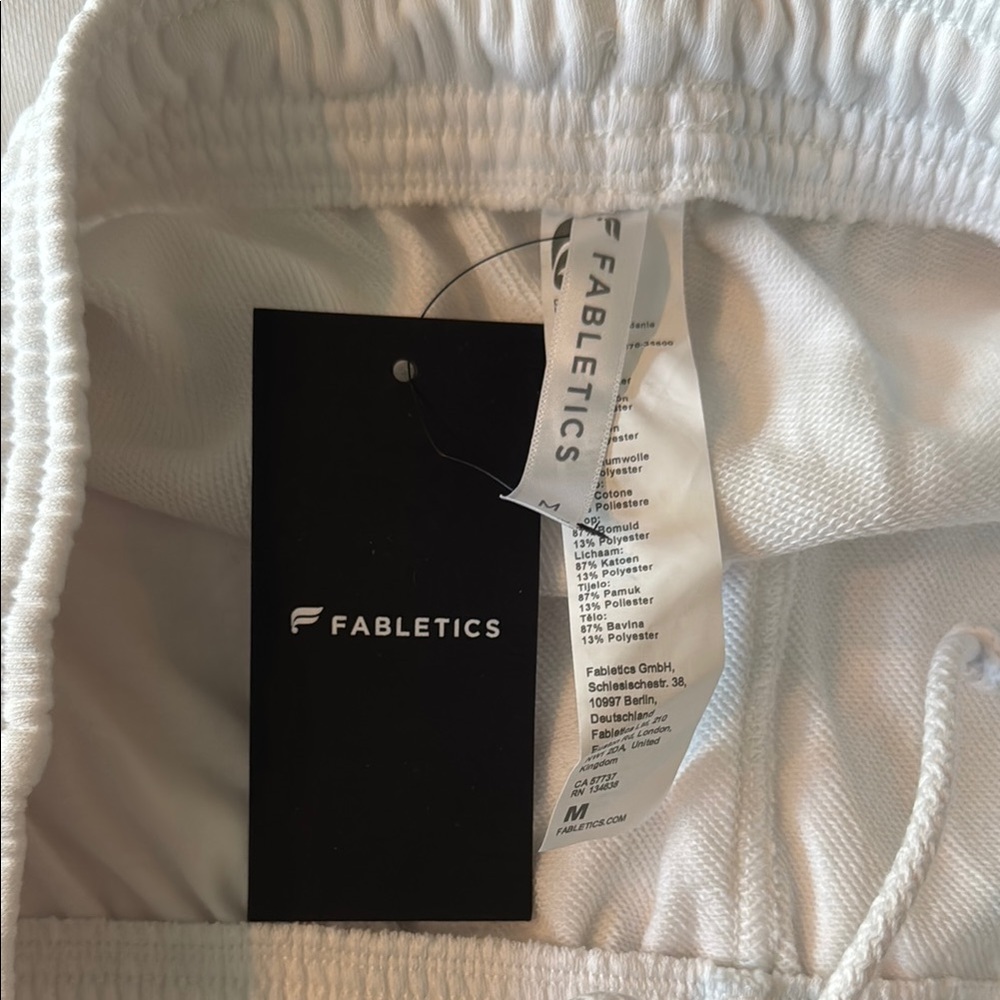 Fabletics White Track Pants - Picture 3 of 8